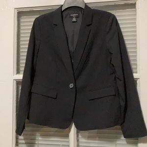 Charcoal gray suit jacket/blazer